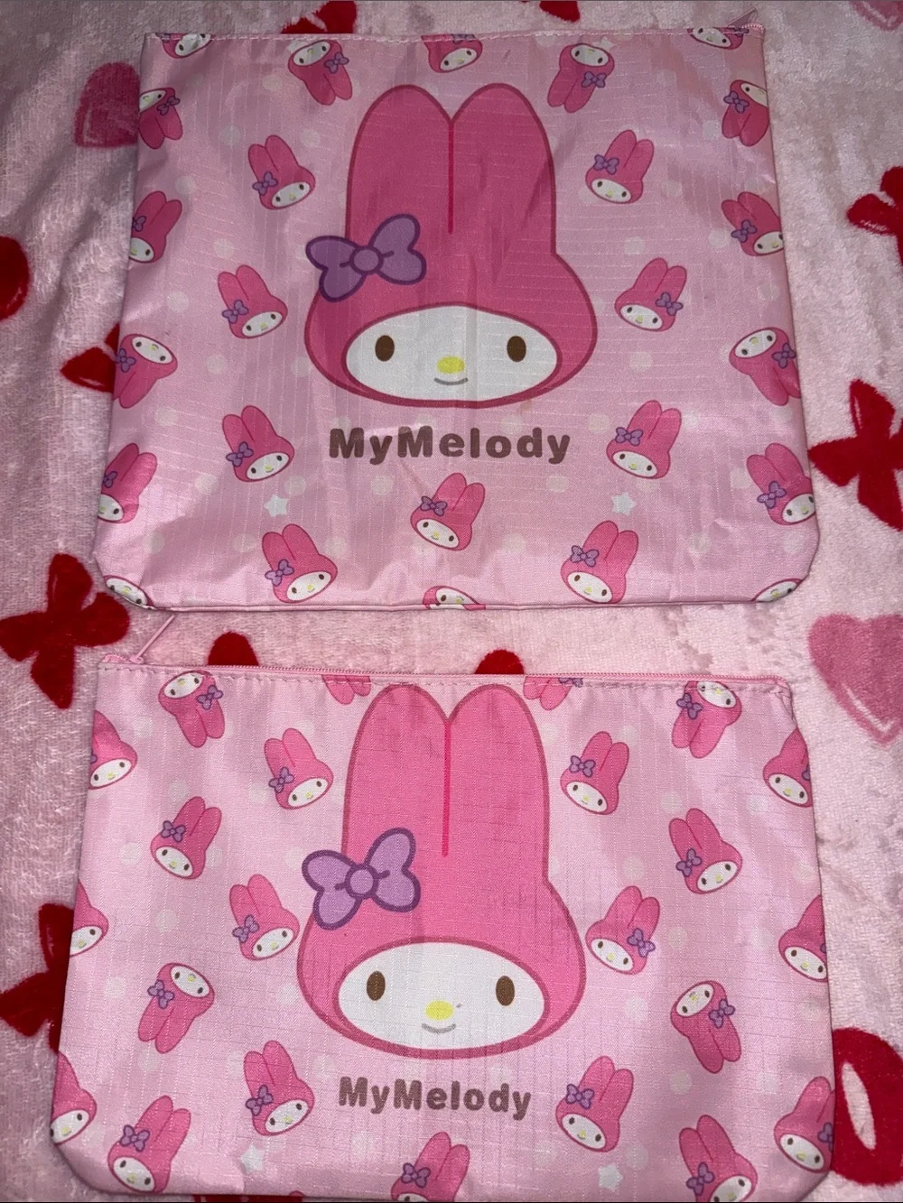 Sanrio My Melody pouch bundle